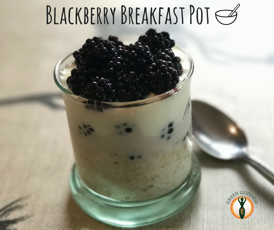 Blackberry Breakfast Pot