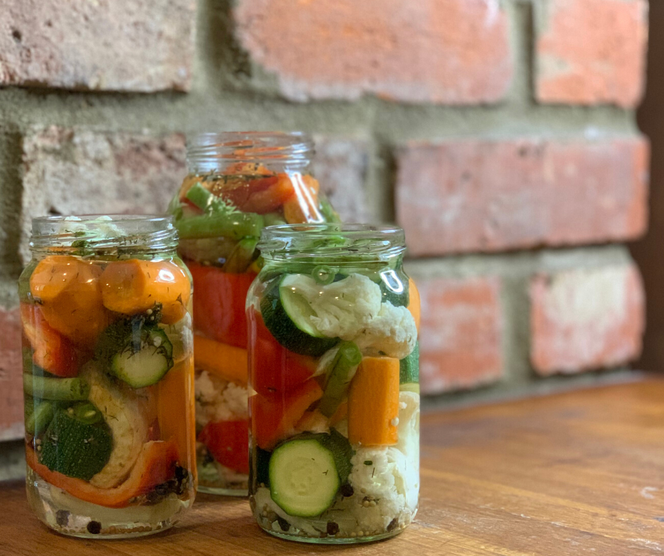 Easy fermented vegetables for gut health