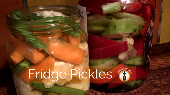 Fridge Pickles A Quick & Healthy Snack