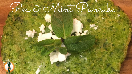 Pea & Mint Pancake