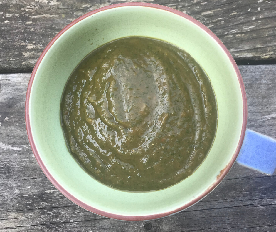 Raw Spinach Soup for Immune System Support