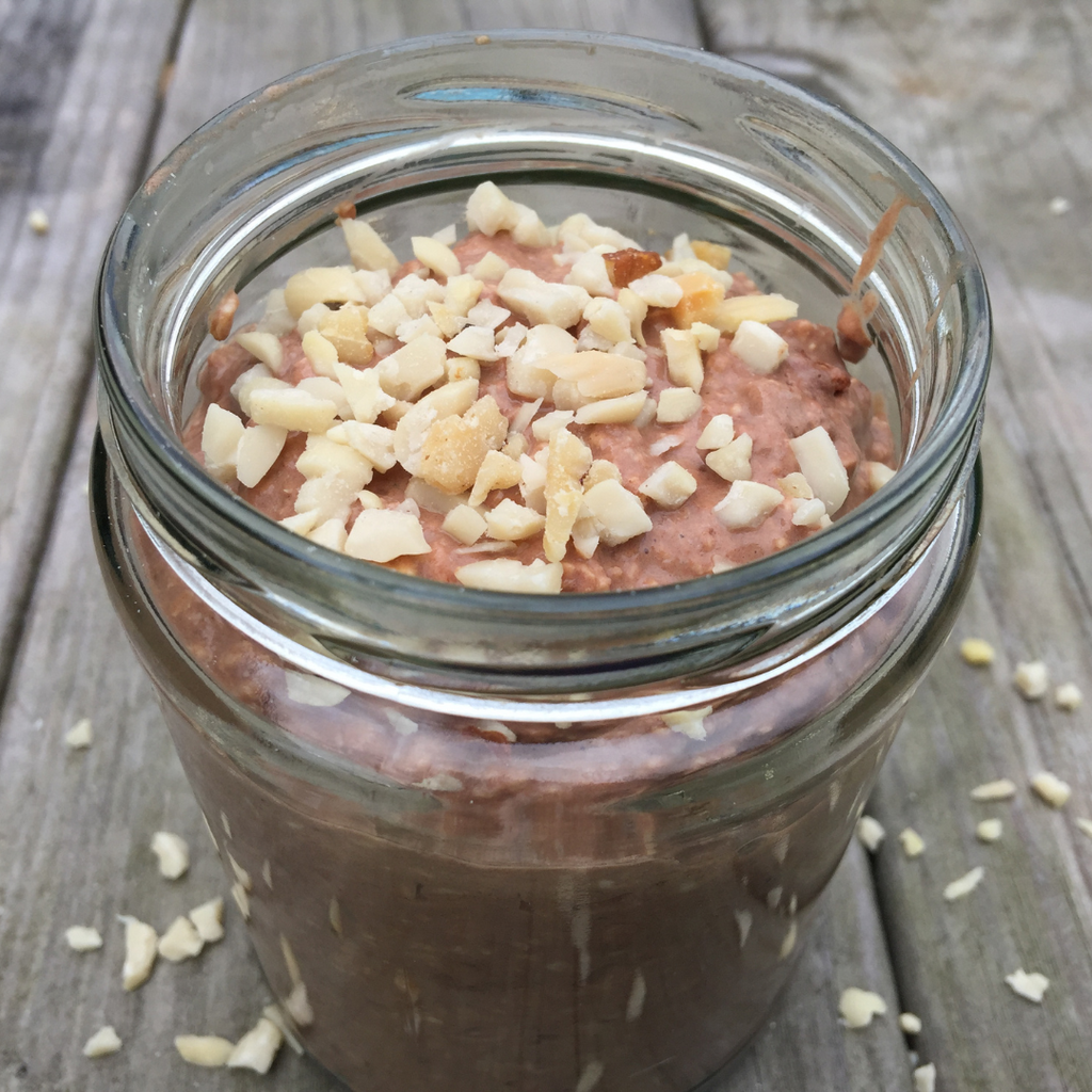 Keep calm overnight oats for stress & mood