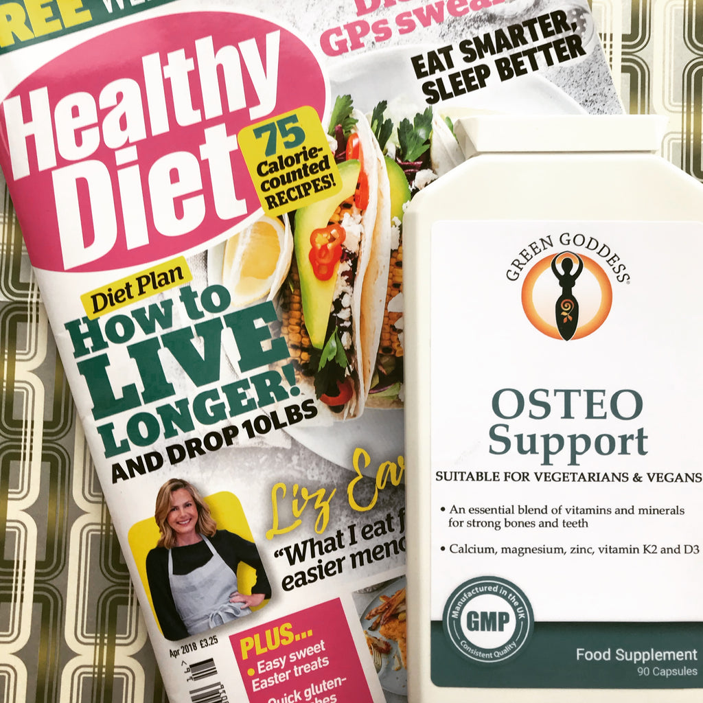 Osteo Support natural supplement for healthy bones - Green Goddess