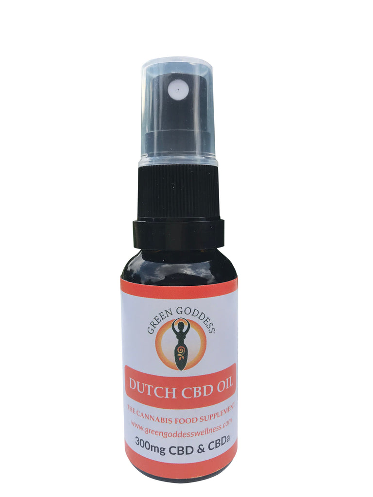 Dutch CBD Oil Spray (300mg & 500mg CBD) - Green Goddess