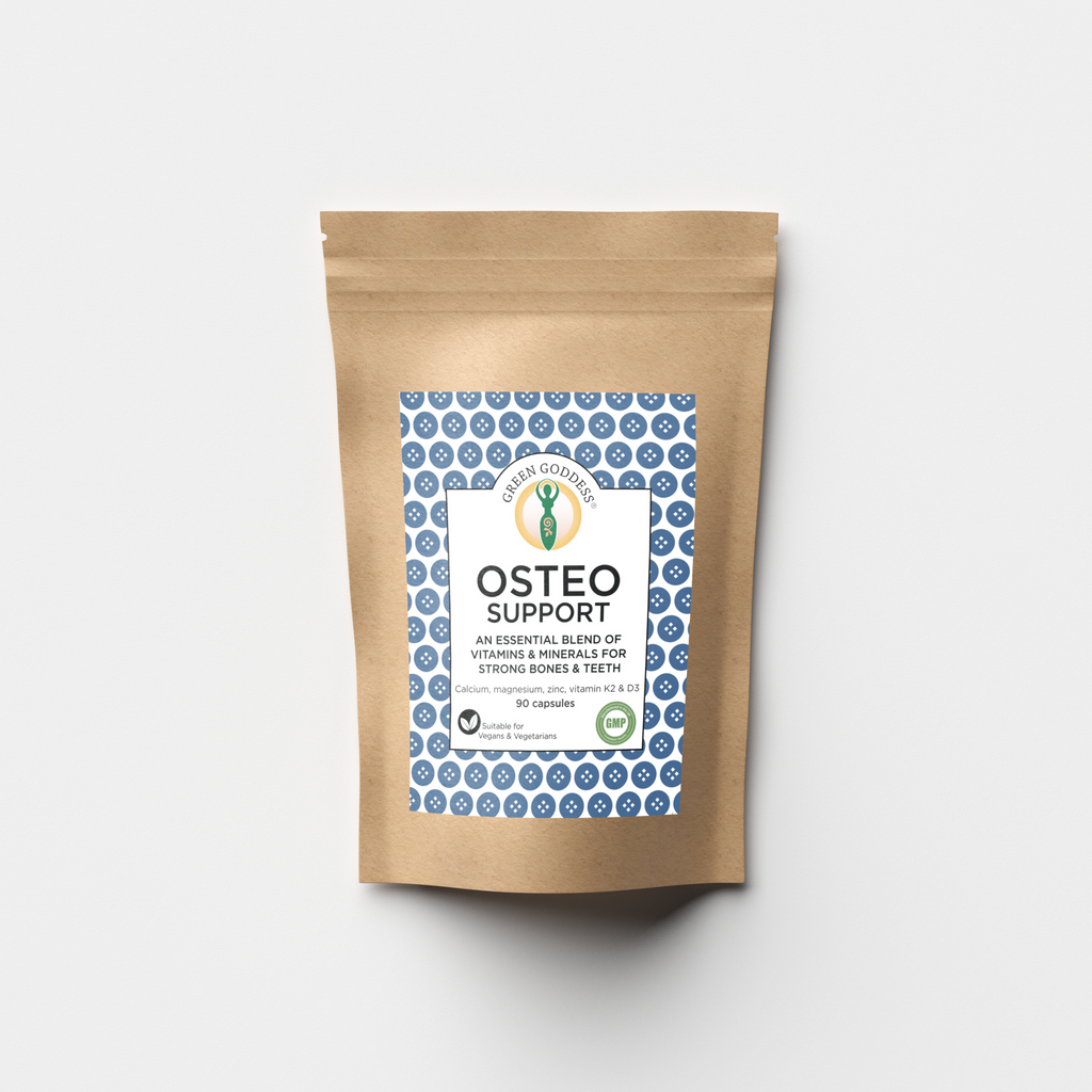 Osteo Support natural supplement for healthy bones - Green Goddess
