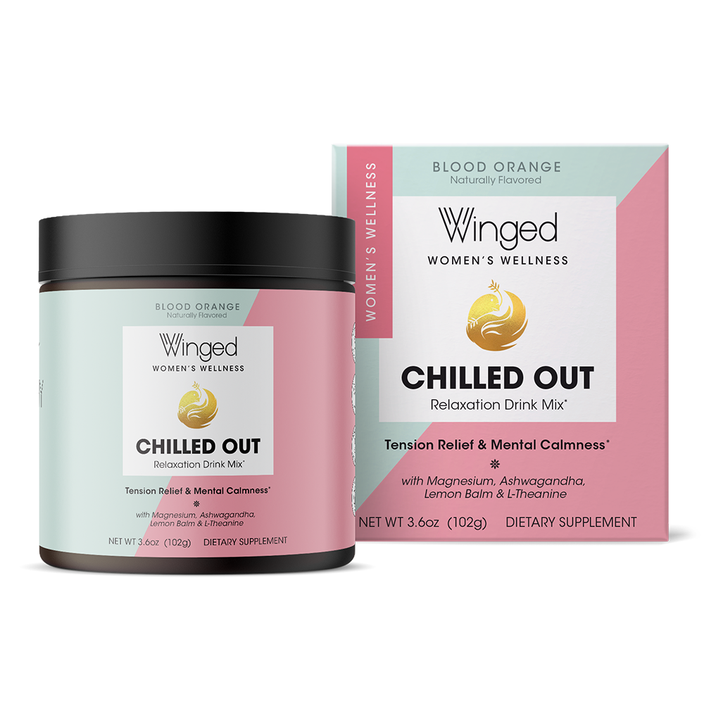 Winged Wellness Chilled Out Powder - Green Goddess